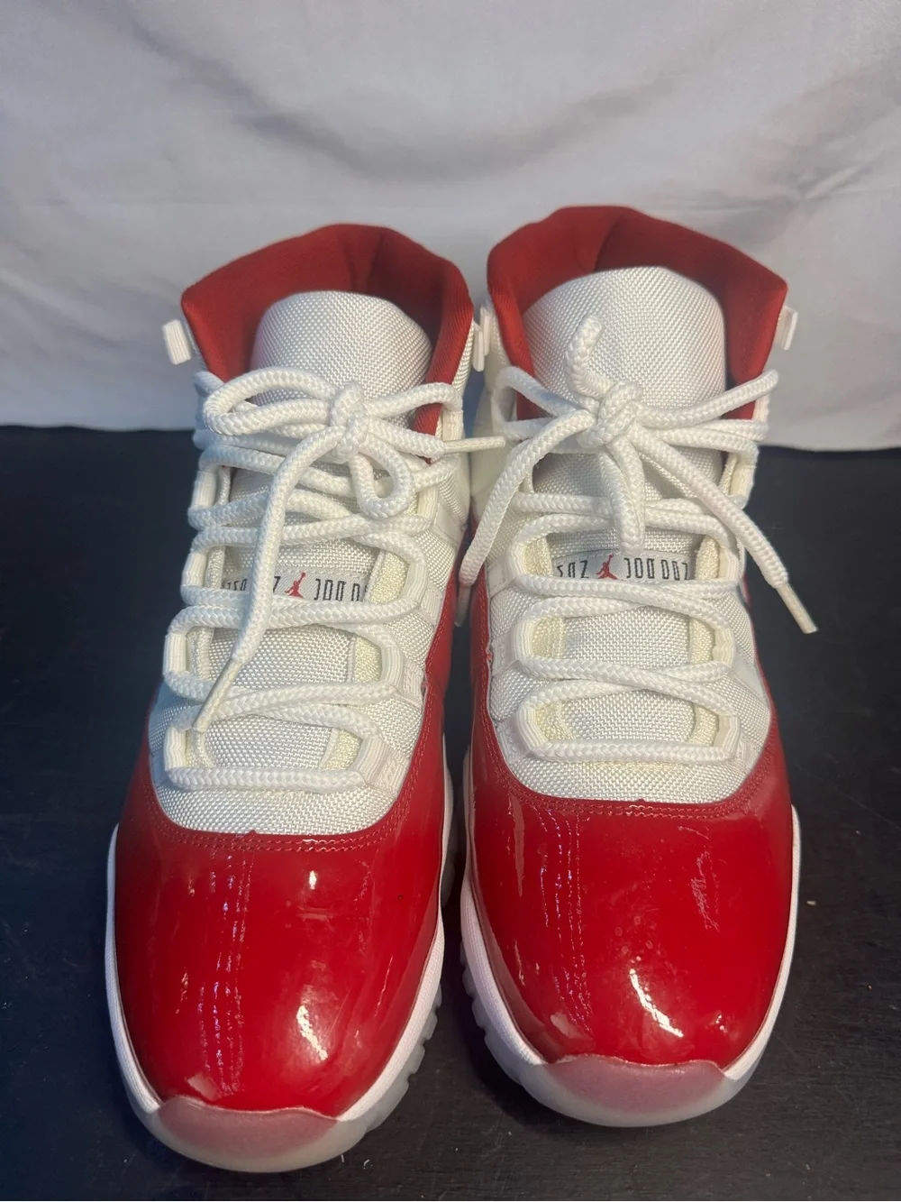 Jordan Retro 11 High-Top Sneakers - White/Red